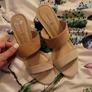 Chinese Laundry brand summer heels size 9 women's